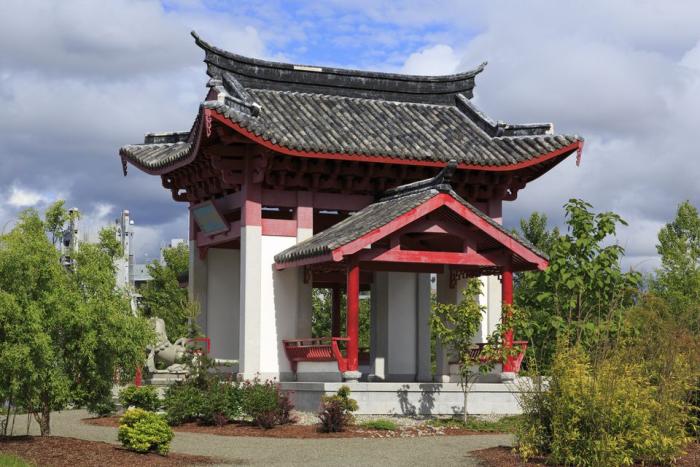 Fuzhou Ting in Chinese Reconciliation Park, photo by Richard Cummins