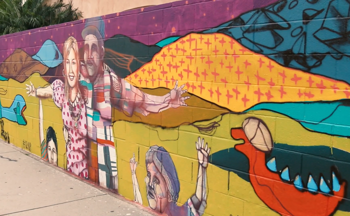 A community mural in El Monte