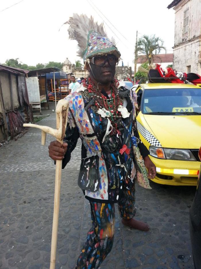 Congo Performer and VIsual Artist Yaneca Esquina