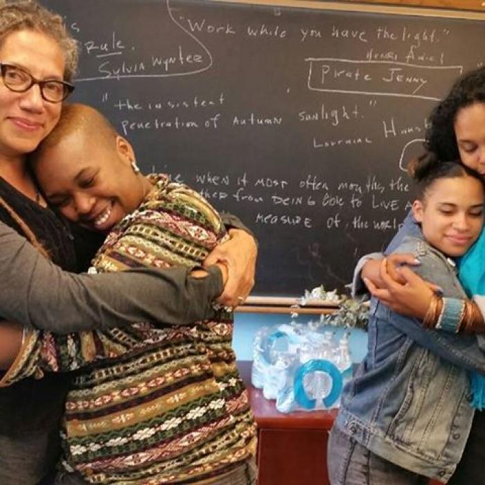 Nikky Finney, Ruth Nicole Brown and Black Girl Geniuses at BGGW - photo by @dirtydee86 Nikky Finney, Ruth Nicole Brown and Black Girl Geniuses at BGGW - photo by @dirtydee86