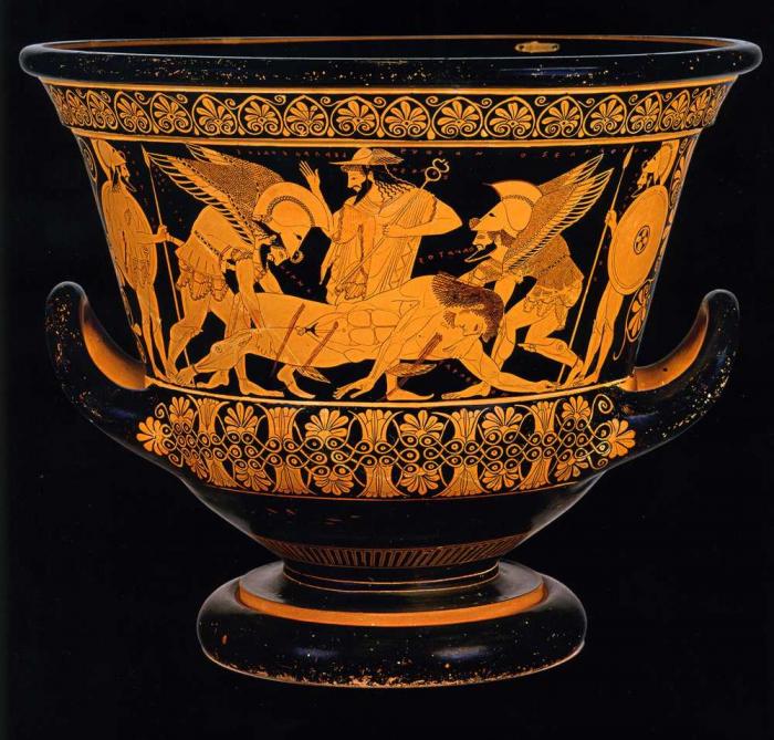 Euphronios Krater (circa 515 BCE, National Etruscan Museum, Rome), one of the highest profile objects in repatriation debates